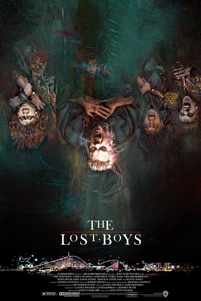 Frederick Cooper THE LOST BOYS poster