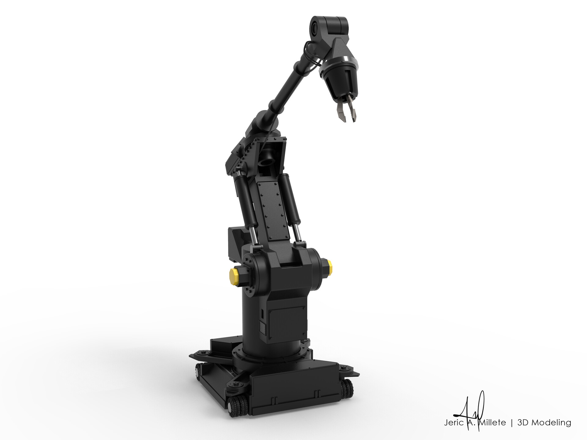 Udløbet venlige Ananiver ArtStation - Articulated Mechanical Robot Arm