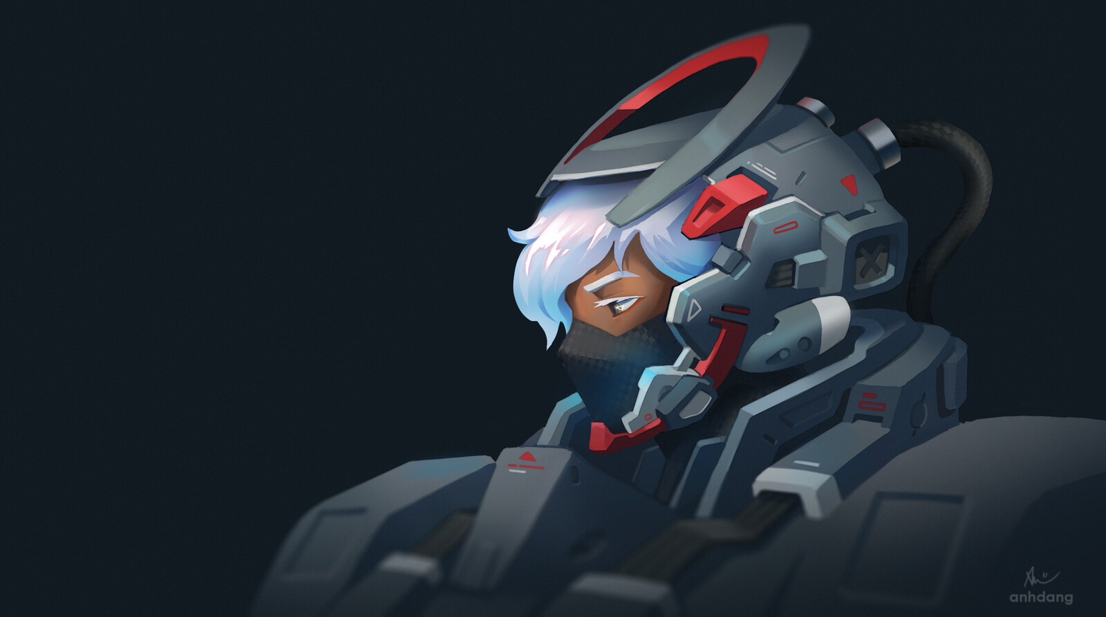 Visor off