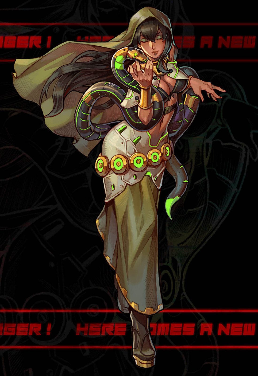 "Nagi" Is one of the characters I designed