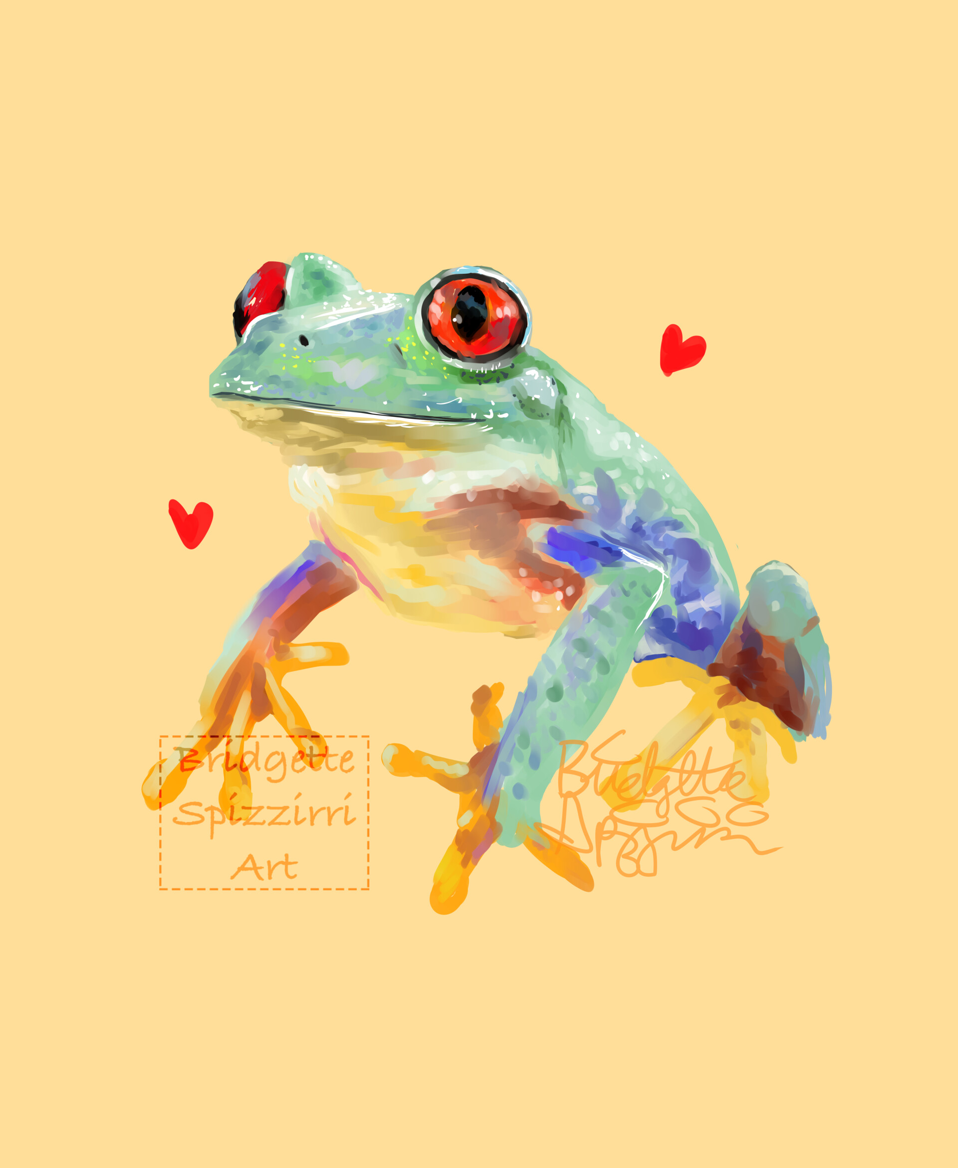 ArtStation Frog Study