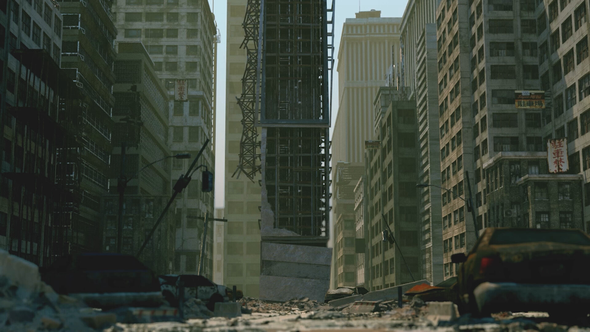 Artstation Destroyed City From Evangelion Another Impact Isabel Arauz The city of new york gets destroyed by landing martians. evangelion another impact isabel arauz