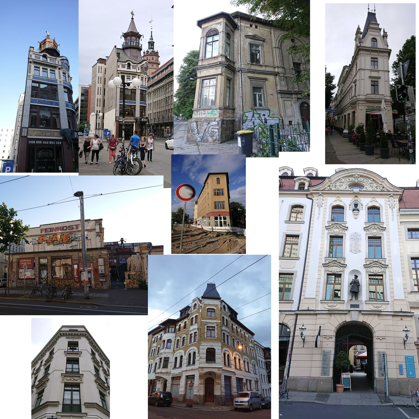 Reference, narrow buildings