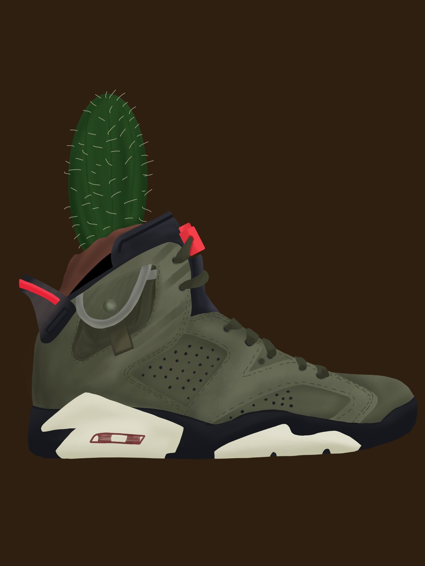 ArtStation - Jordan 6 travis scott