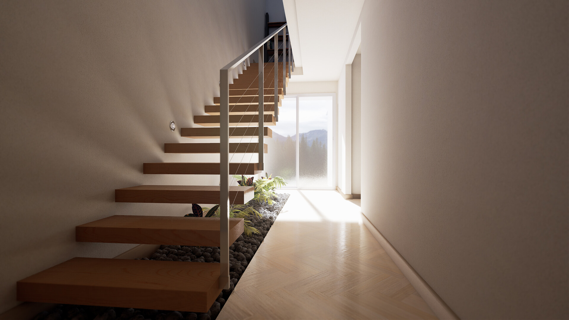 ArtStation - Nordic-Industrial apartment design
