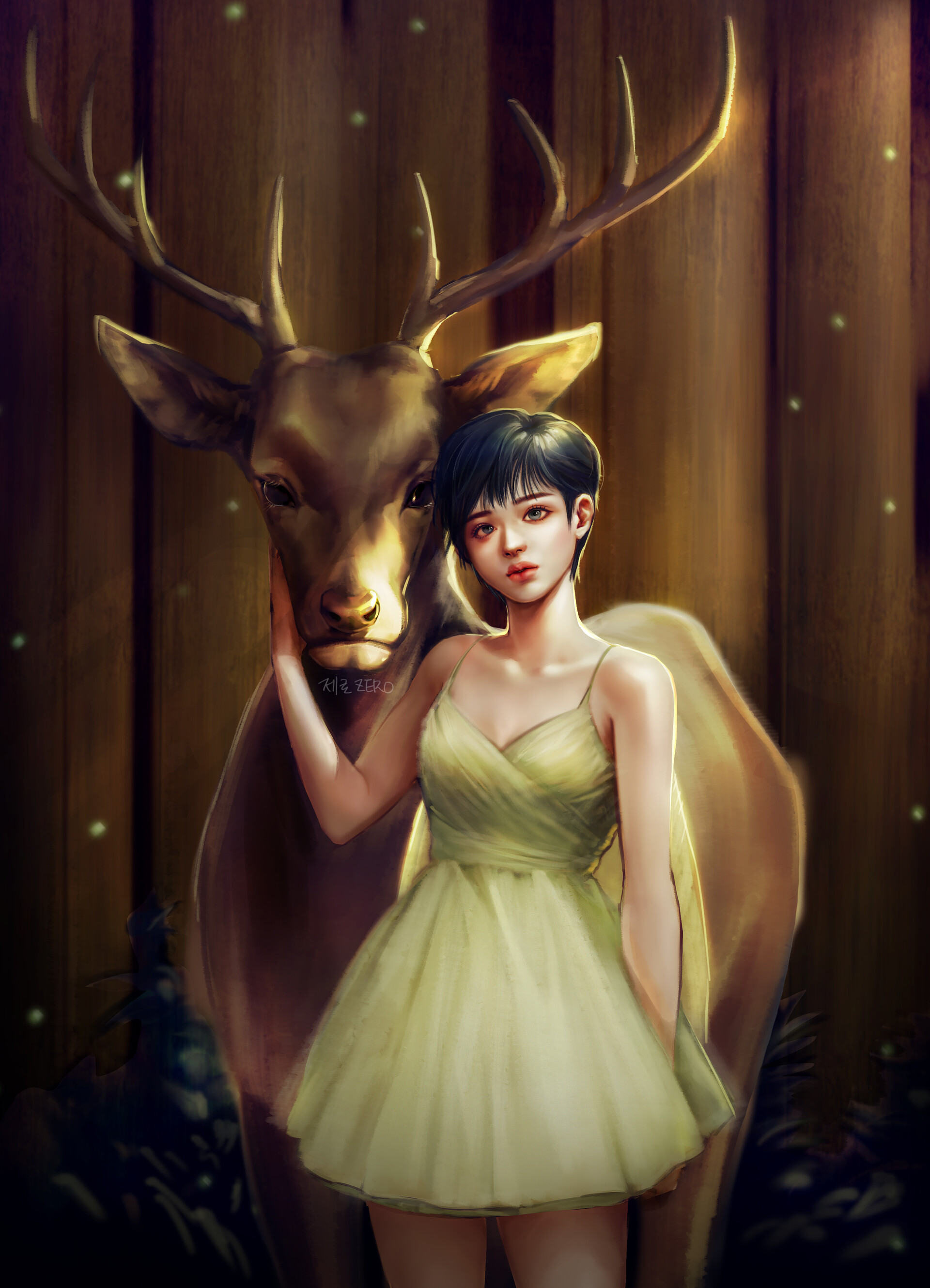 Artstation Oh My Girl Yooa Bon Voyage Fan Art Dan Seo