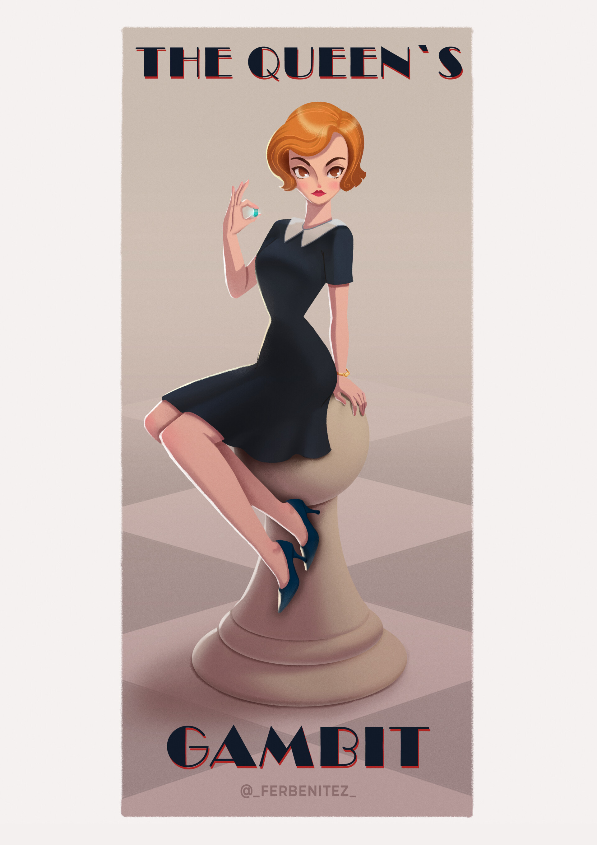 ArtStation - The Queen´s Gambit