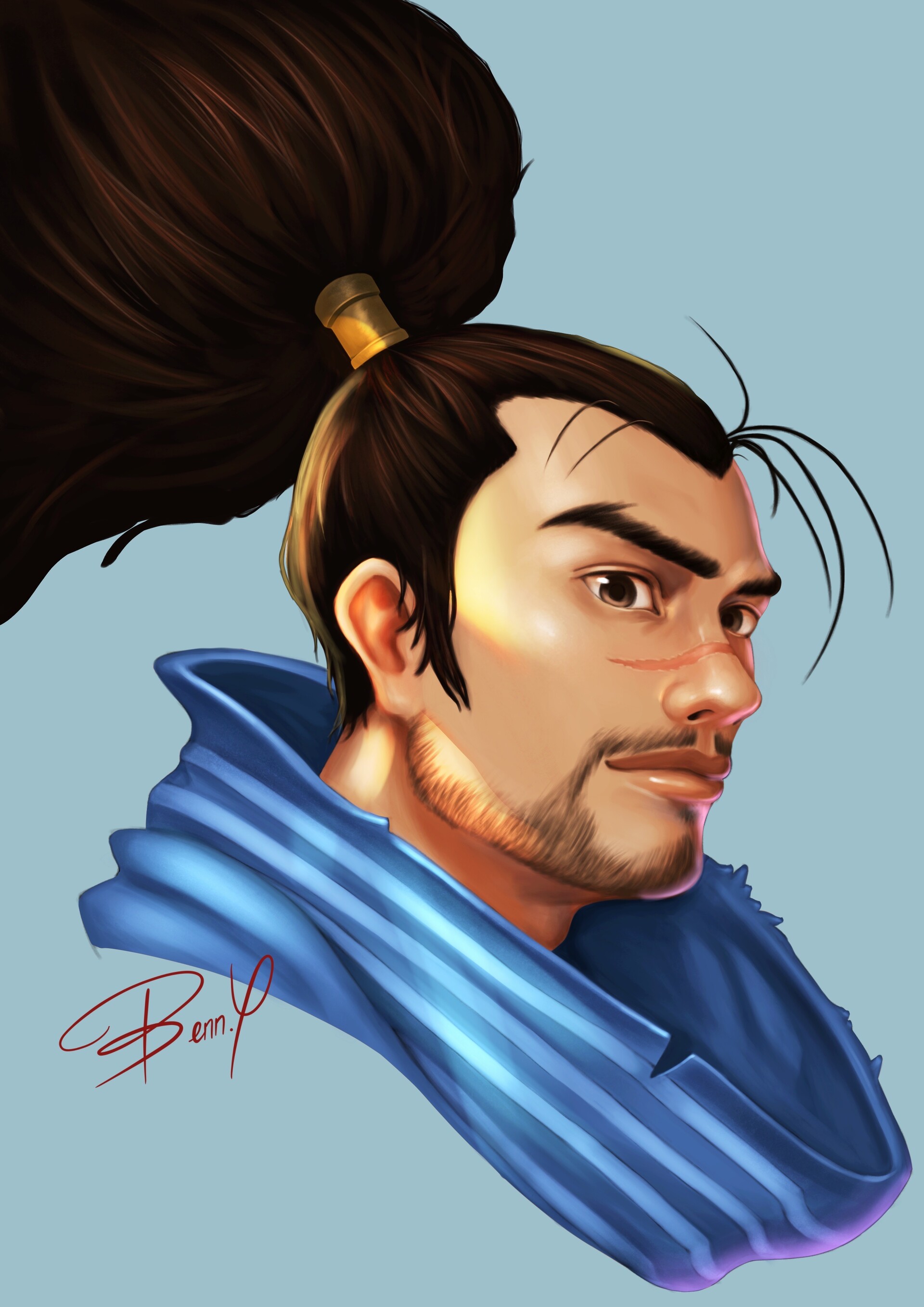 Benny Yansen Yasuo Fanart