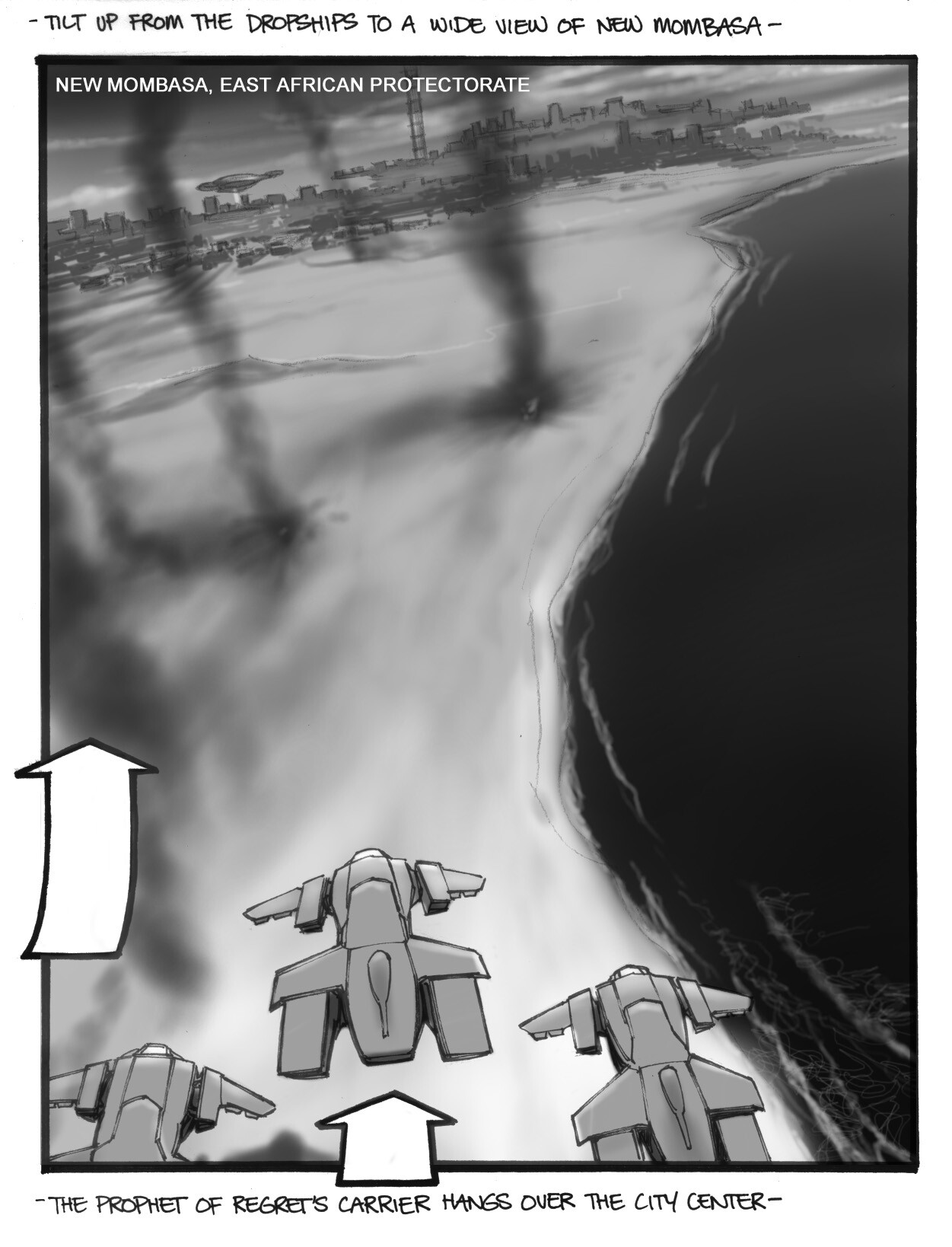 Artstation Halo 2 Storyboards Lee R Wilson