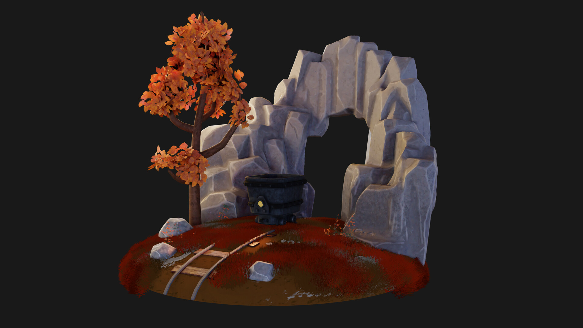 ArtStation - Mine Scene