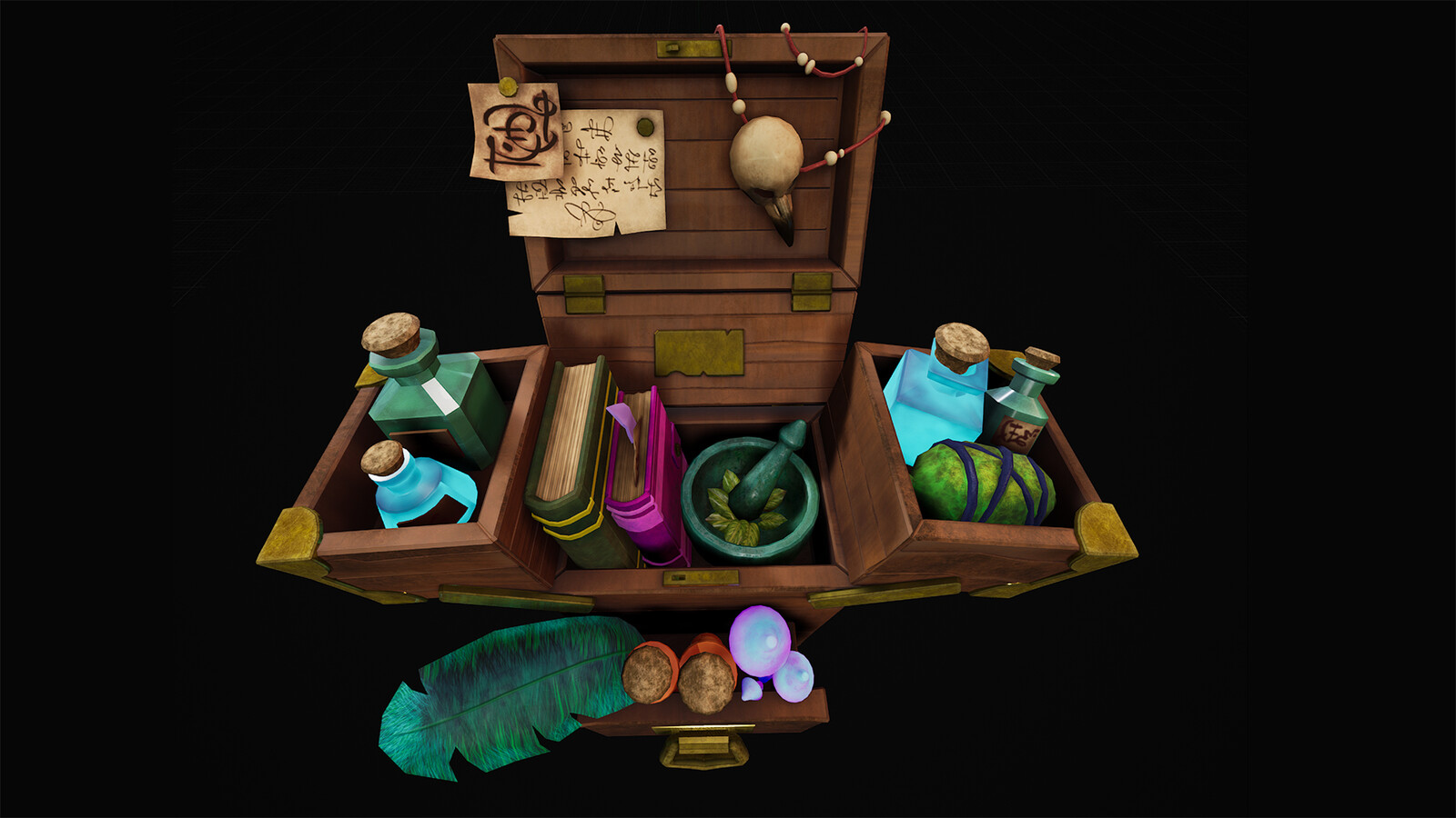 Alchemy Trunk Material Study