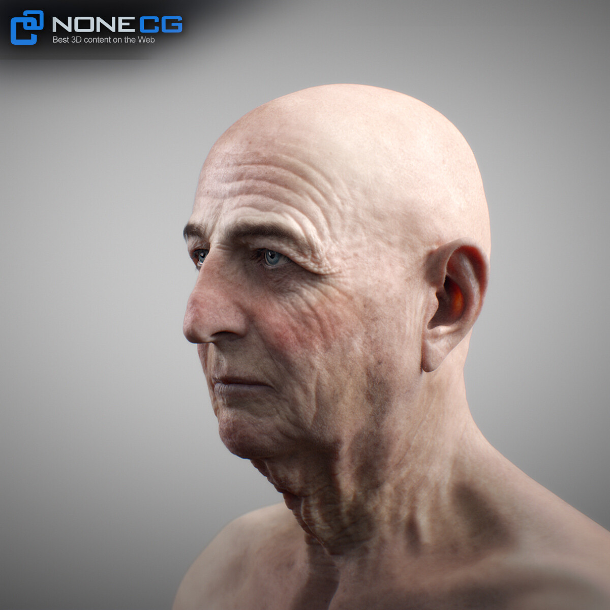 3D Aging Man
