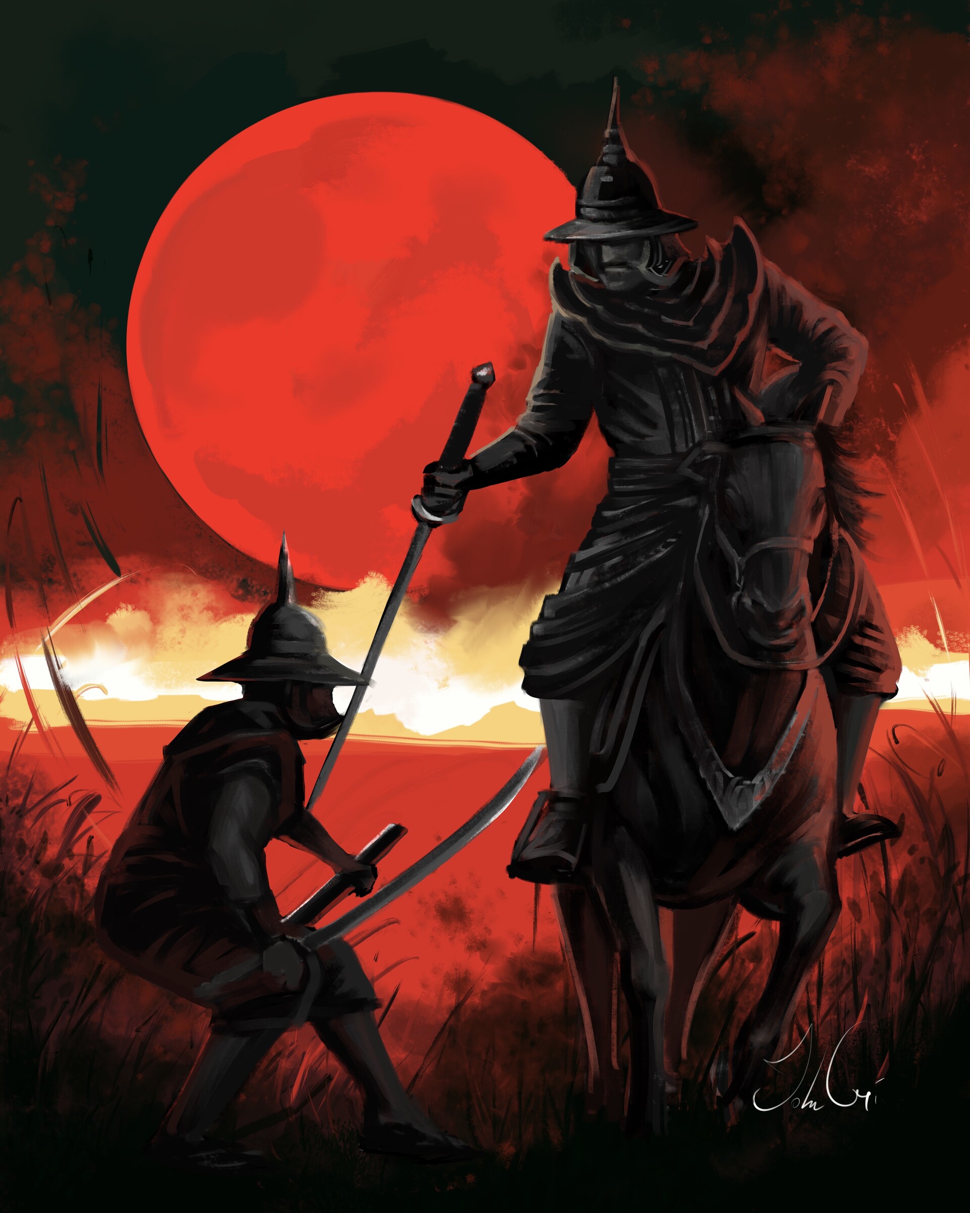 ArtStation Myanmar warrior