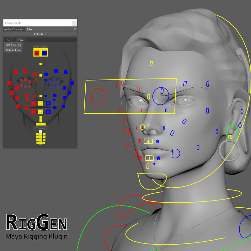 RigGen - Maya Rigging & Animation tool