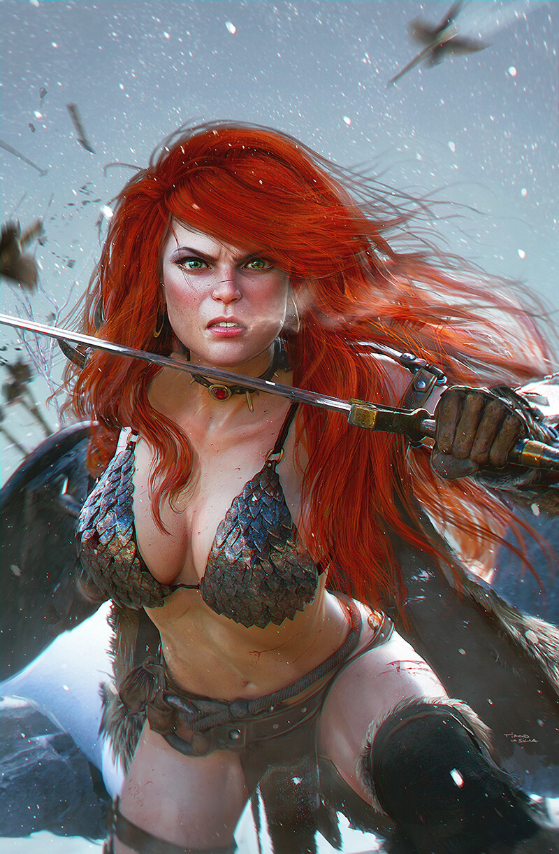 Red Sonja - variant cover