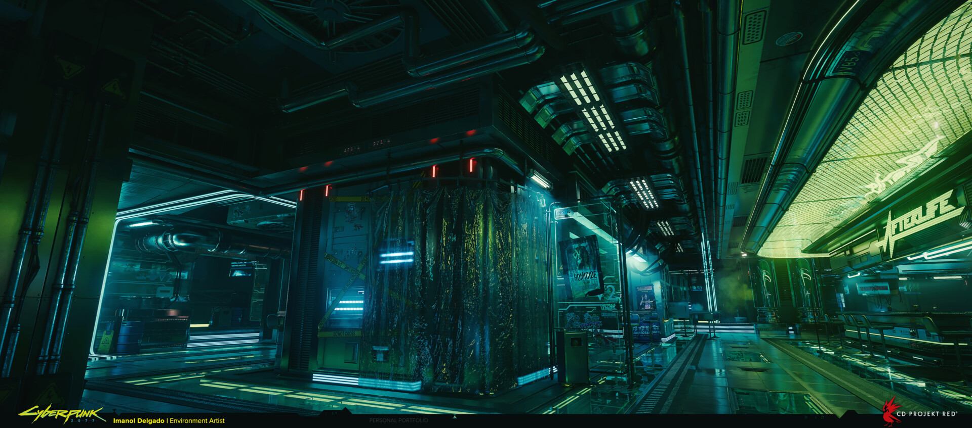 Бар afterlife cyberpunk карта