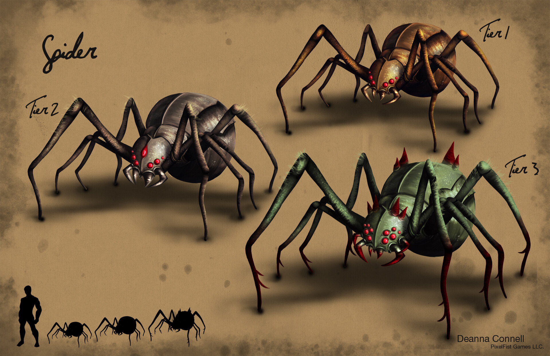 ArtStation - Spider Concept (2014 Untitled Project)