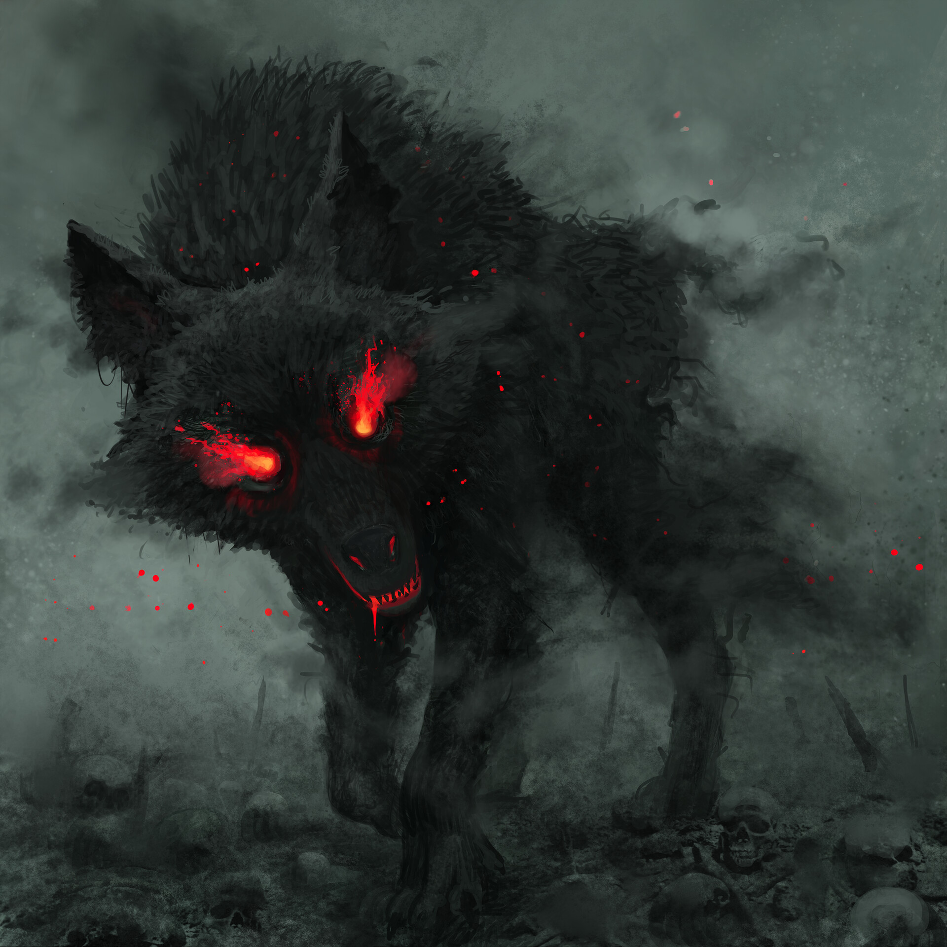 ArtStation - Hellhound