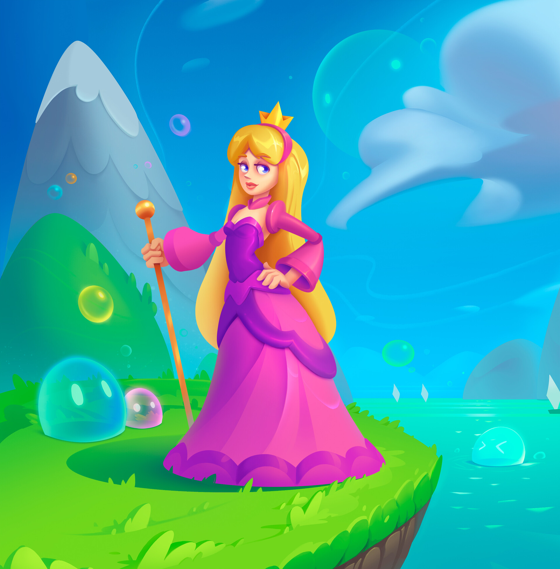 Bubble princess discount