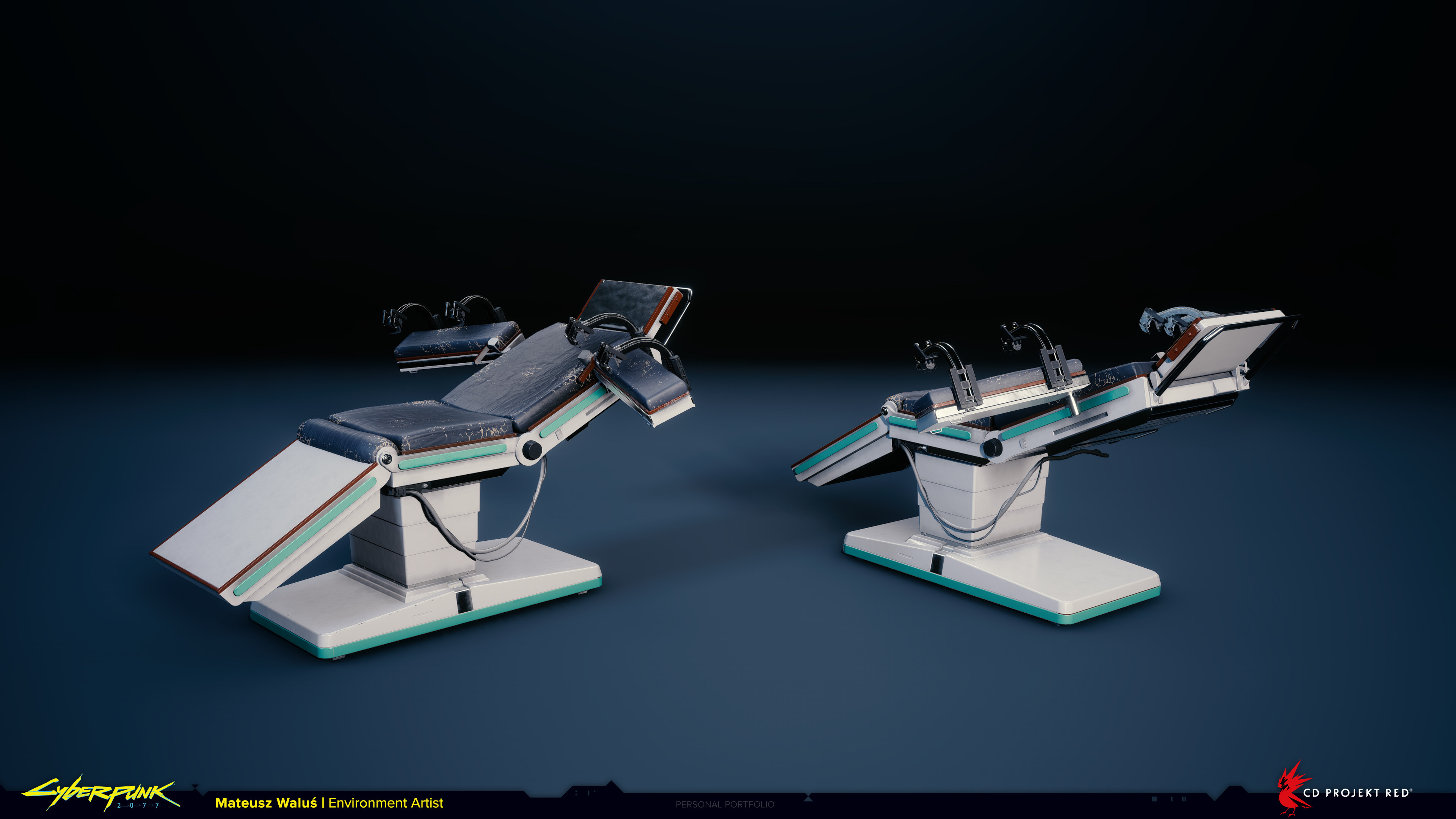 Artstation Cyberpunk 2077 Surgical Equipment Mateusz Walus