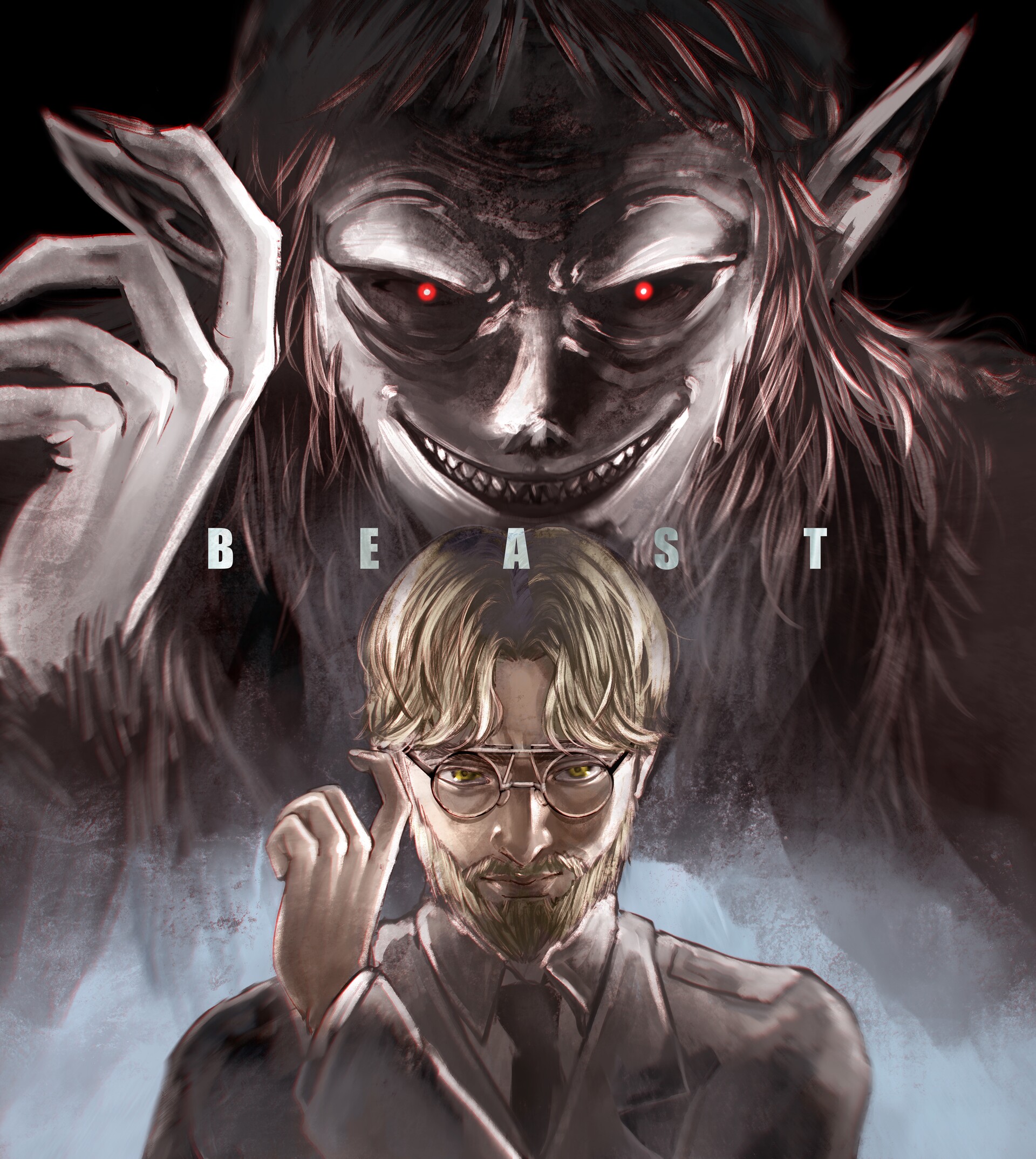 >Artstation Zeke And The Beast Titan Attack On Titan Horo Haro