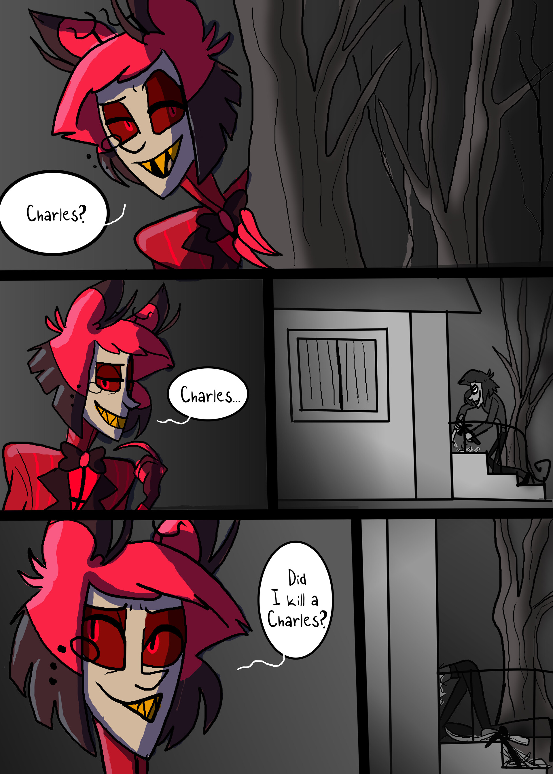 Avalon johnson alastor finds a baby fancomic