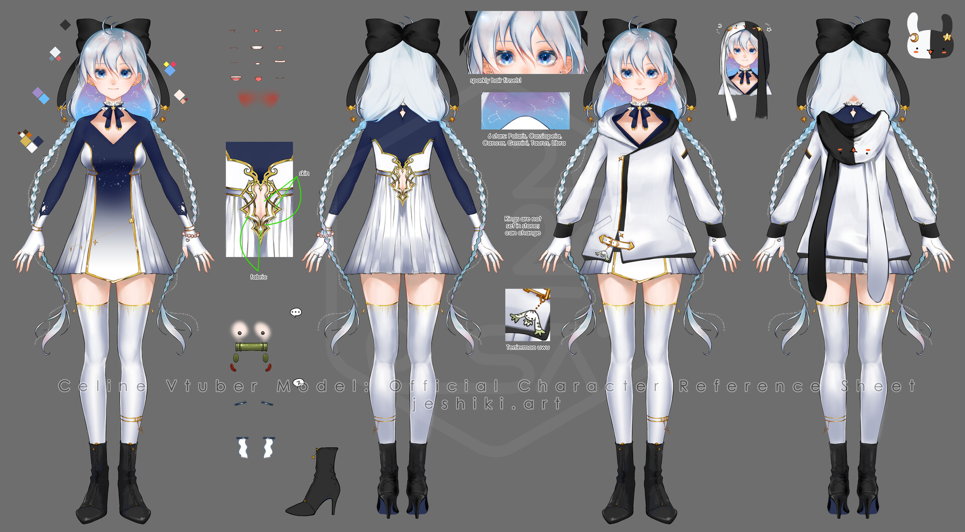 Vtuber Character Sheet Template prntbl concejomunicipaldechinu gov co