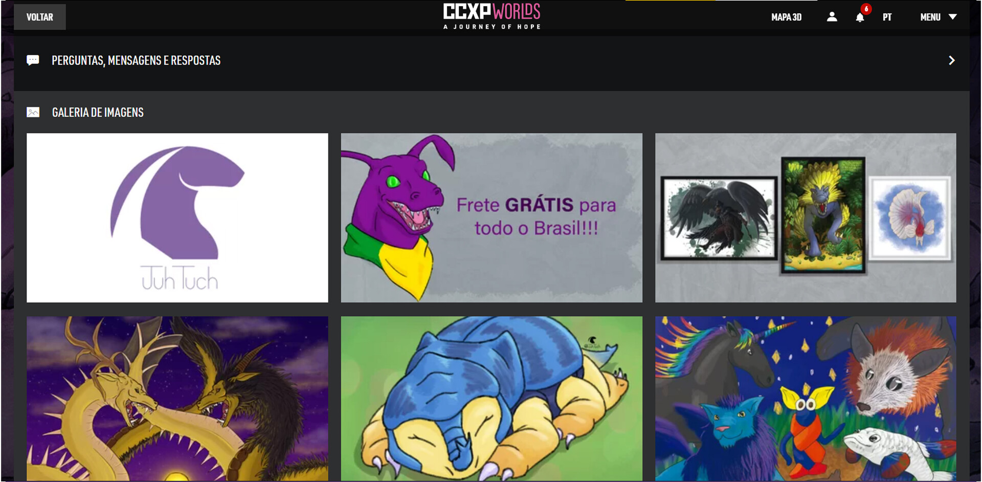 Artstation Ccxp 2020 Artists Valley Juliana Tuchsznajder