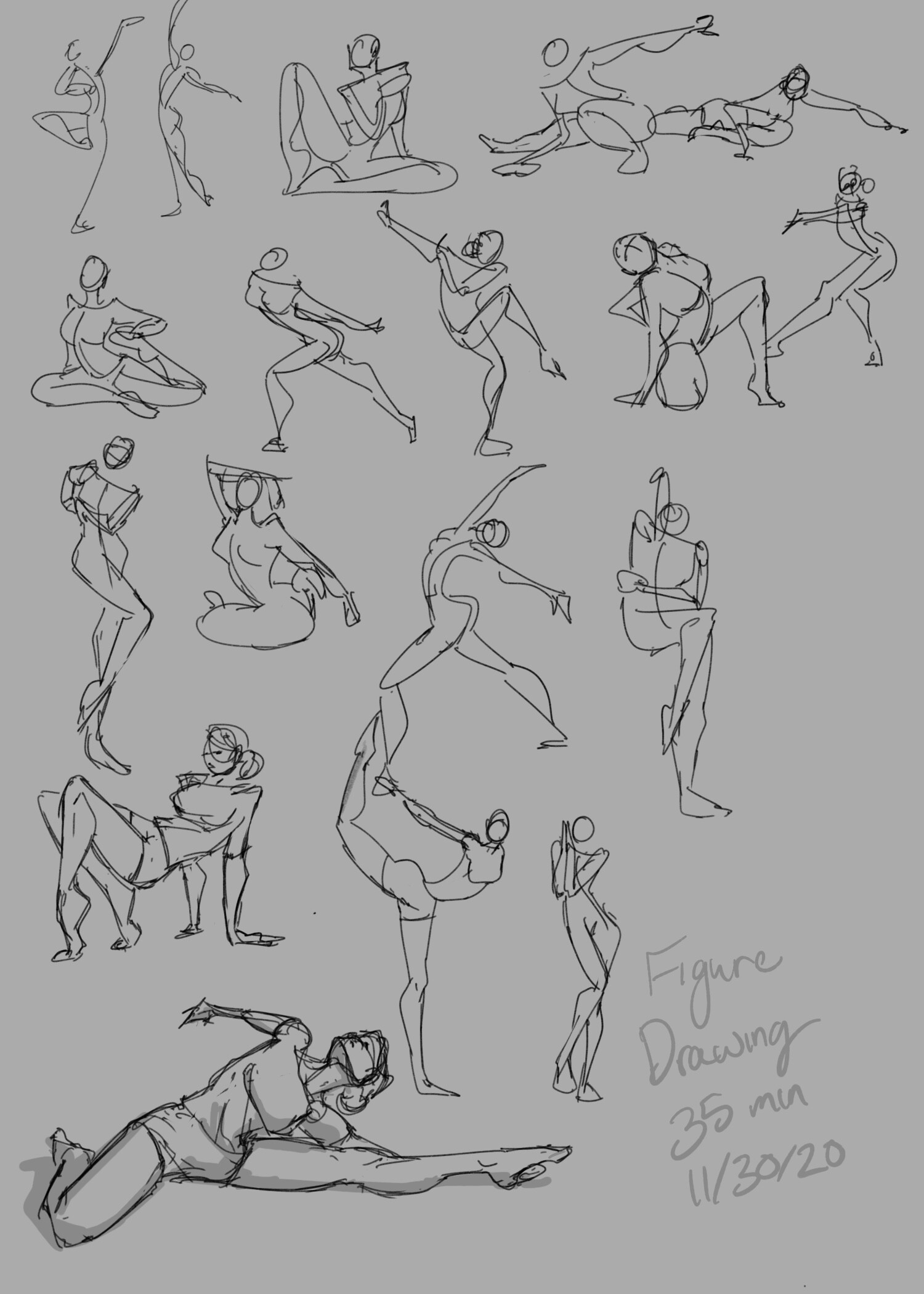 ArtStation - Gesture Studies