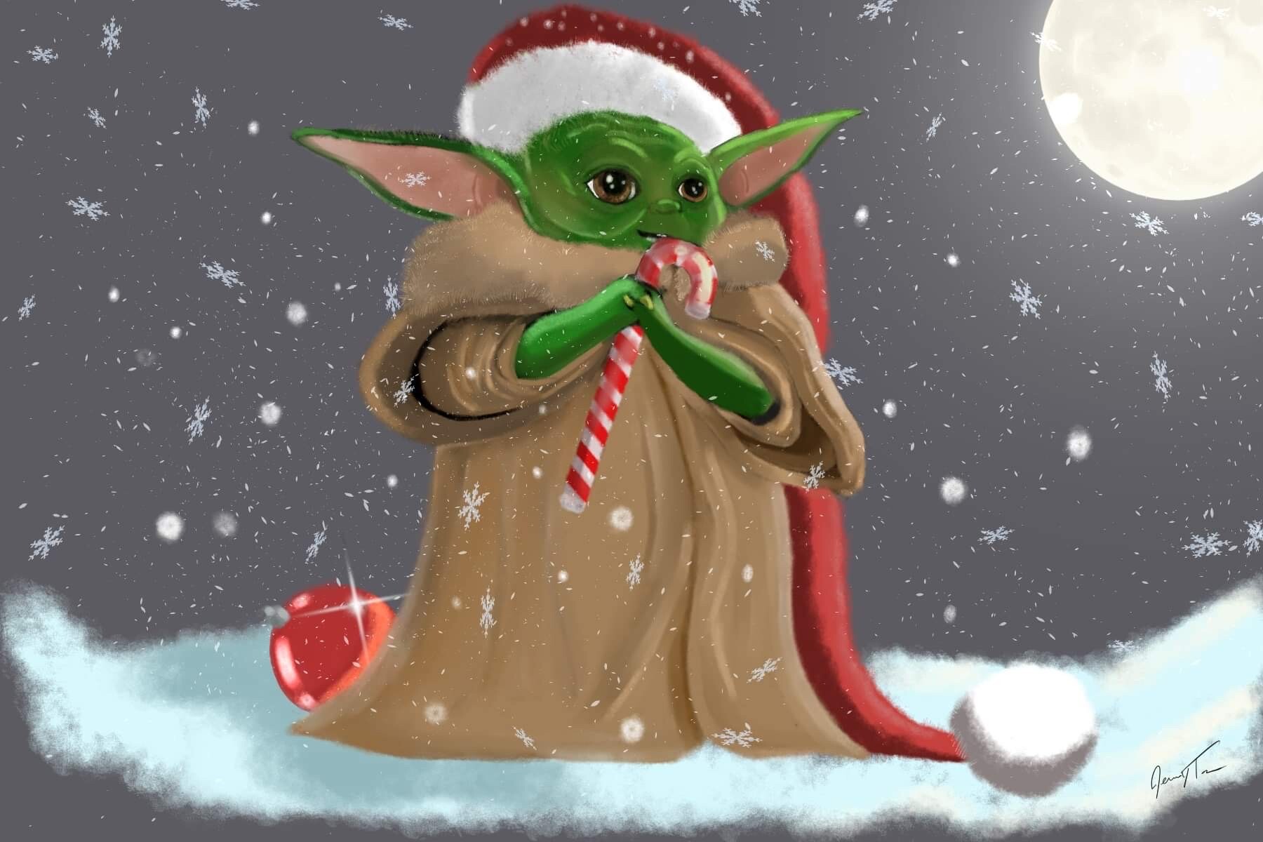 ArtStation It’s a Grogu Christmas!
