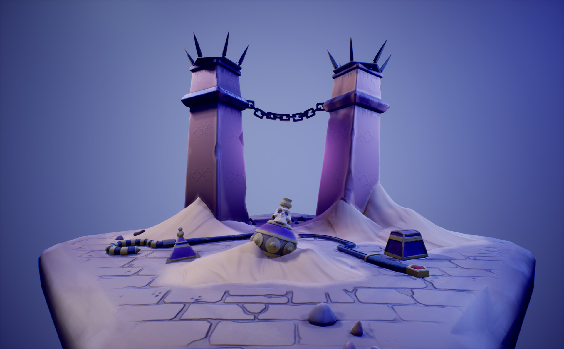 ArtStation Desert Ruins