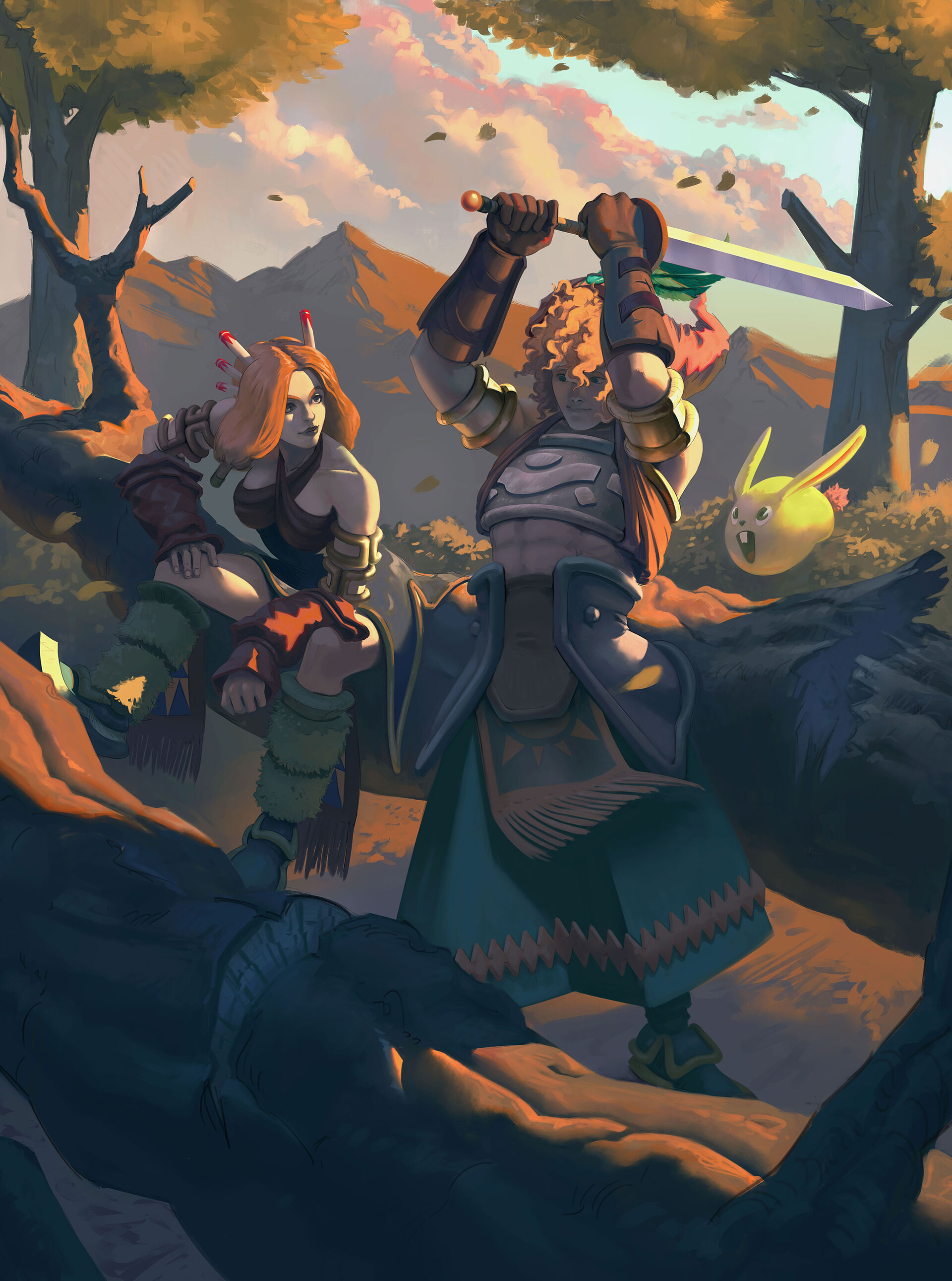 Artstation Legend Of Mana Fanart