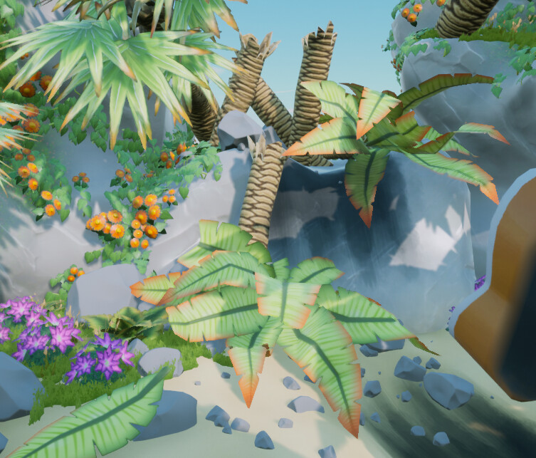 Naomi J. - Palm trees and plants ~ Axo