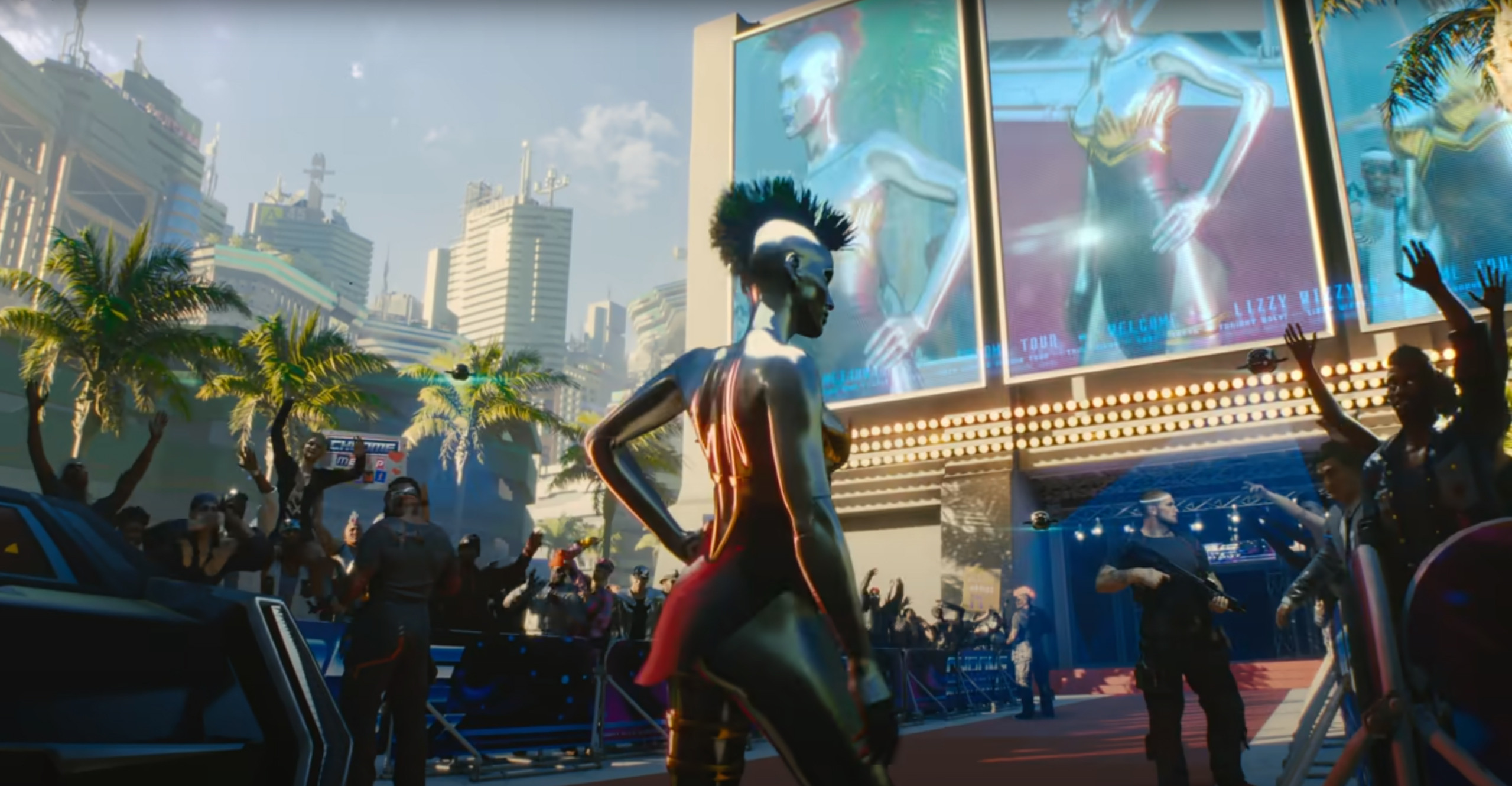 Still Frame: Cyberpunk 2077 E3 2018 cinematic trailer
