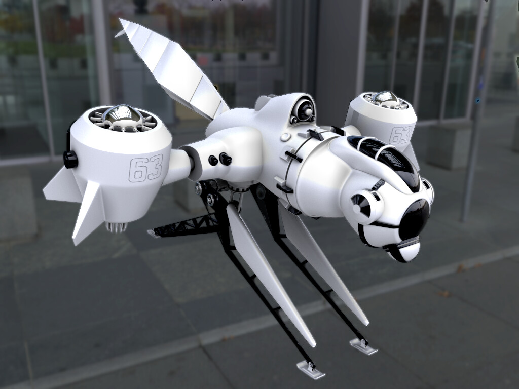 ArtStation RoBot Bird