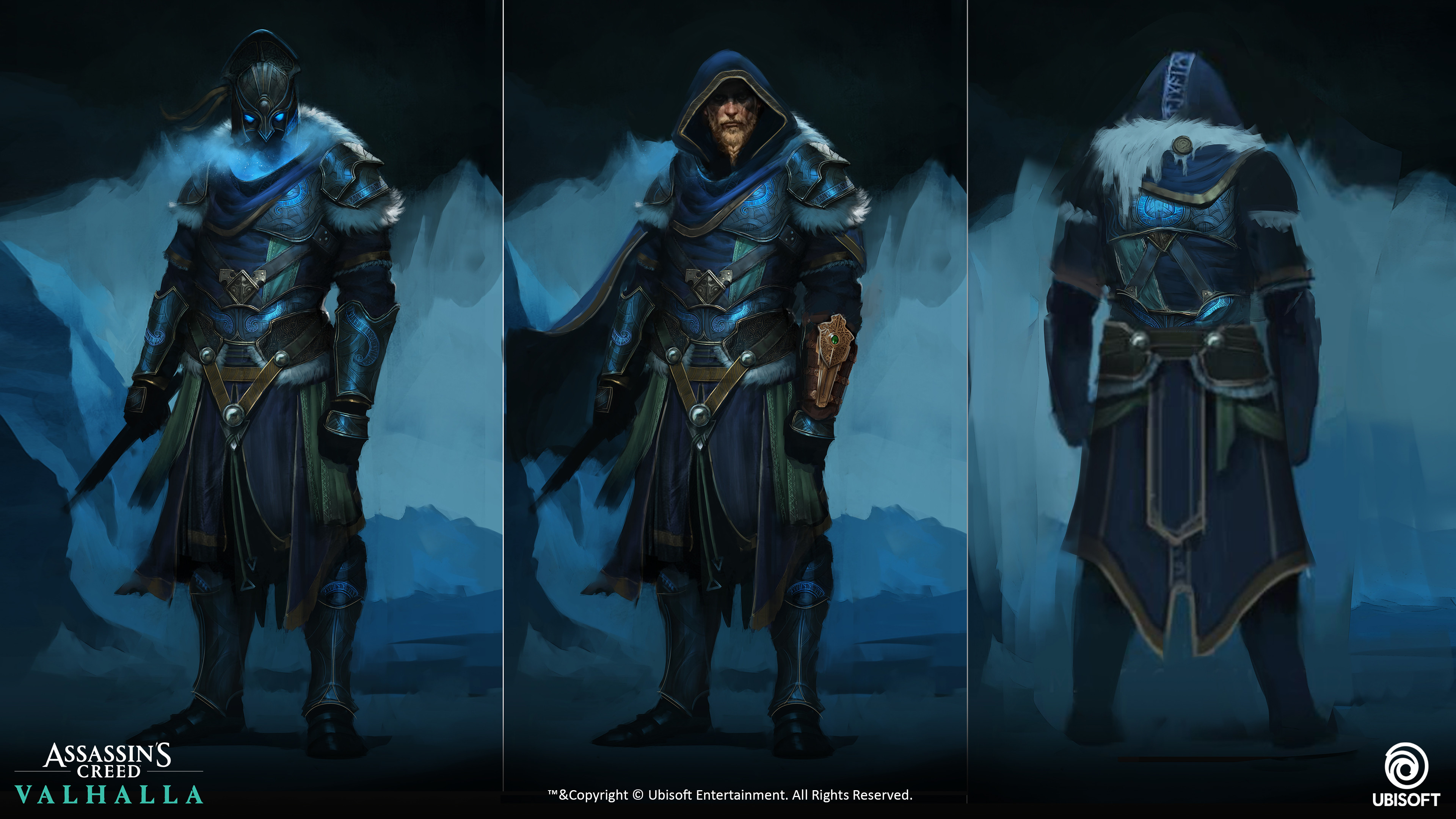 Artstation Assassin S Creed Valhalla Niflheim Outfit Pierre Raveneau