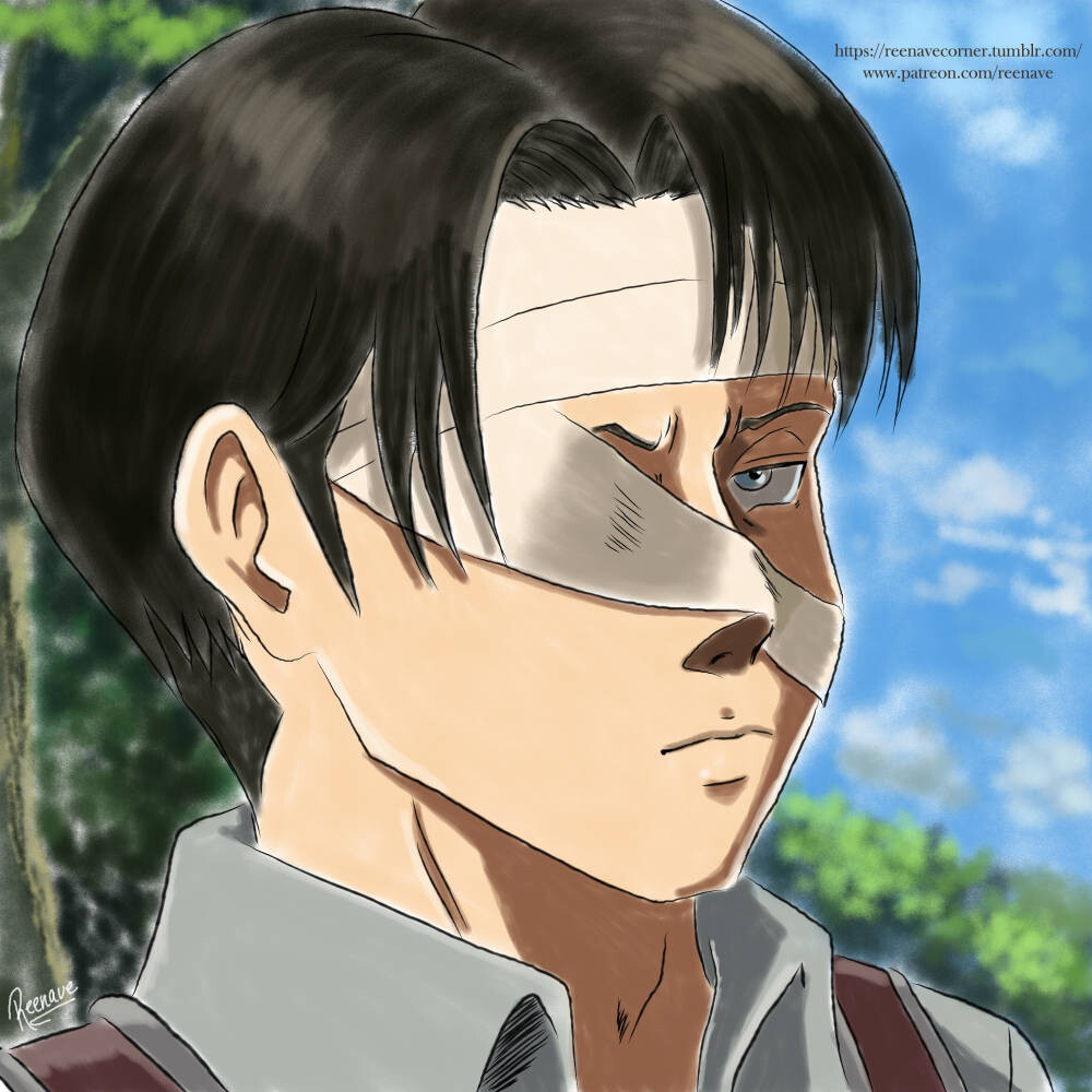 How to Draw Levi Ackerman, Attack On Titan