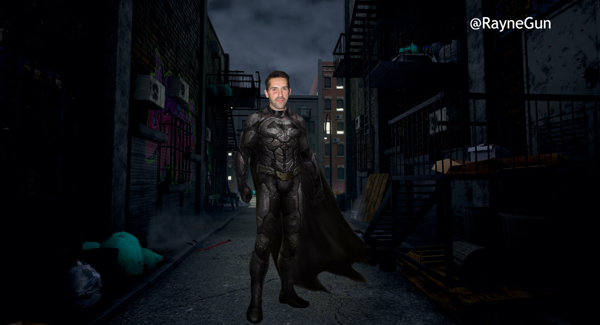 ArtStation - Scott Adkins As Batman