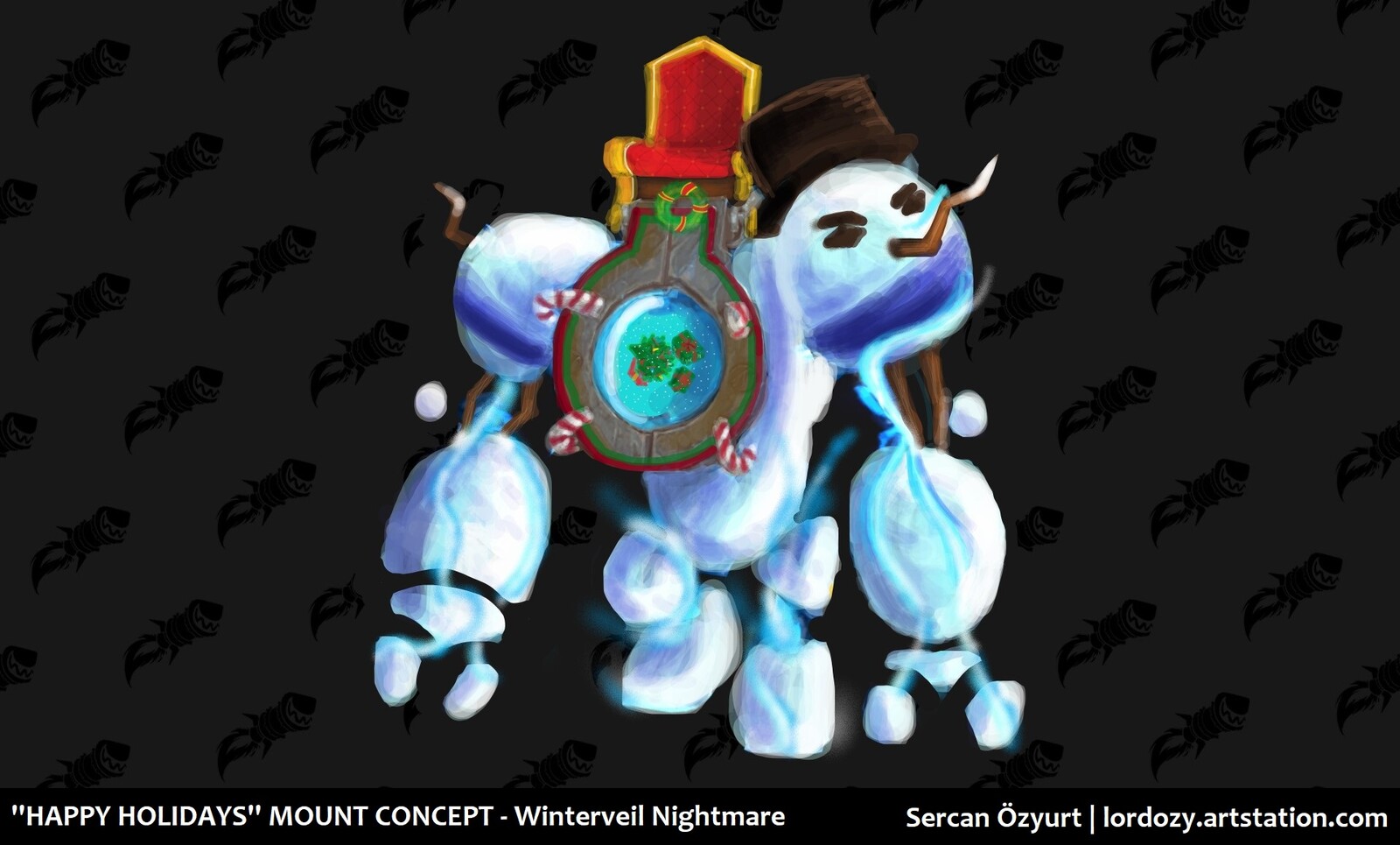 [Fan Concept] Winterveil Mount Concept - World of Warcraft
