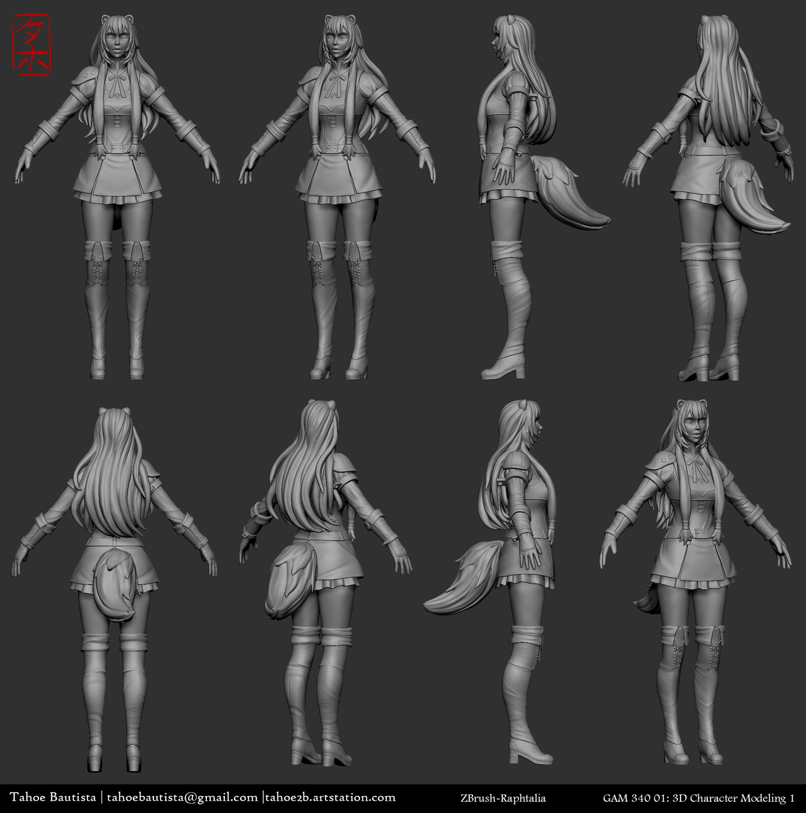 High poly Zbrush