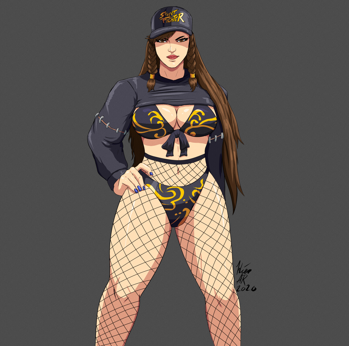 Andrew “Hien” Rattanakongkham - Chun Li x Megan Thee Stallion Crossover