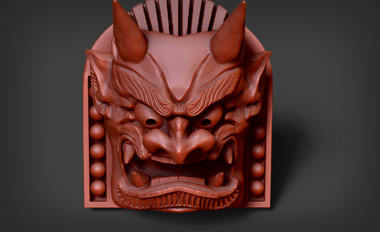 Artstation 鬼瓦 Onigawara