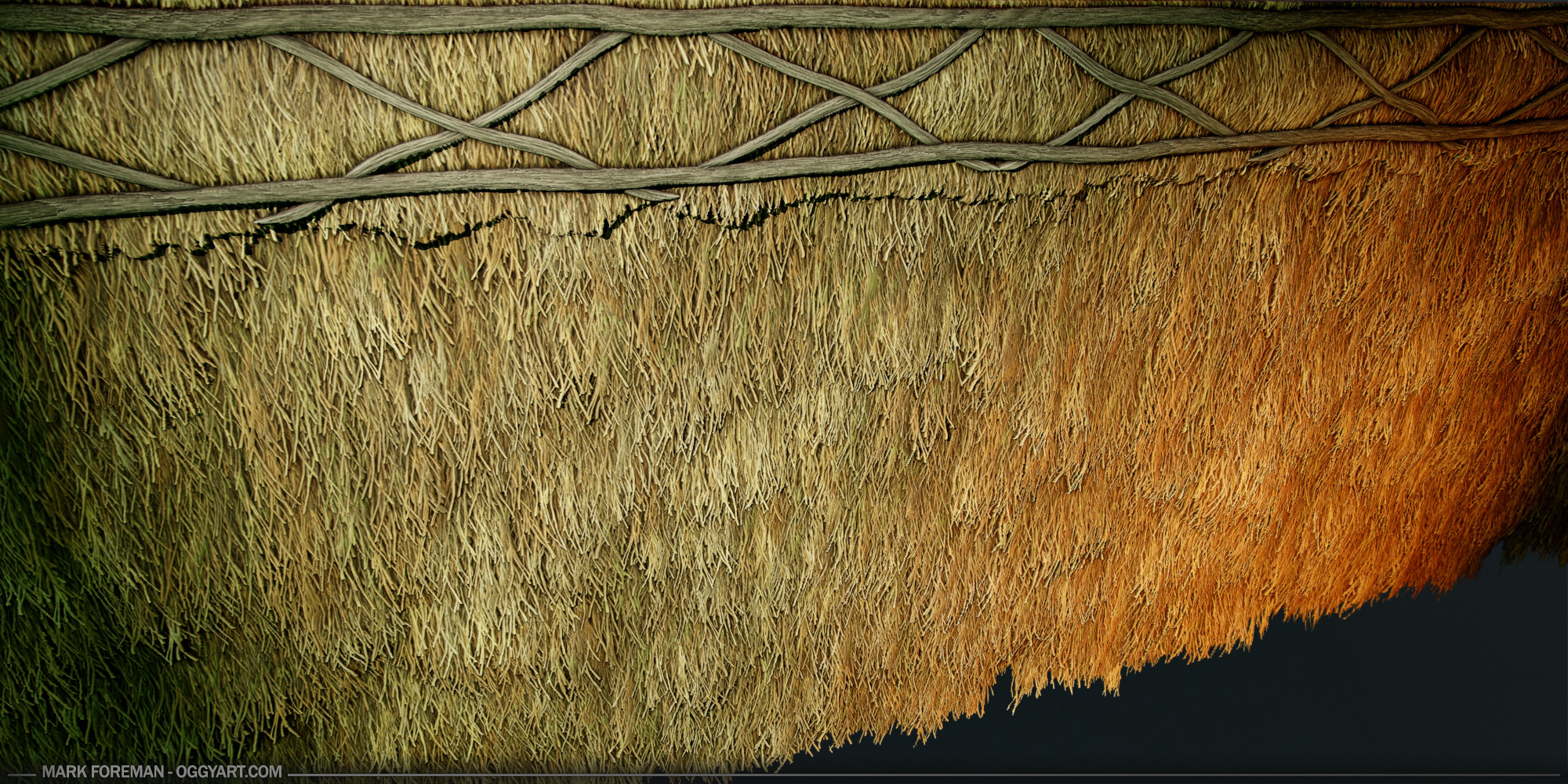 Mark Foreman Medieval Thatch Roof Substance Source Signature Collection