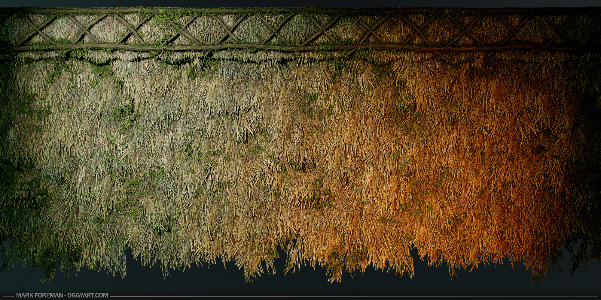 Mark Foreman Medieval Thatch Roof Substance Source Signature Collection