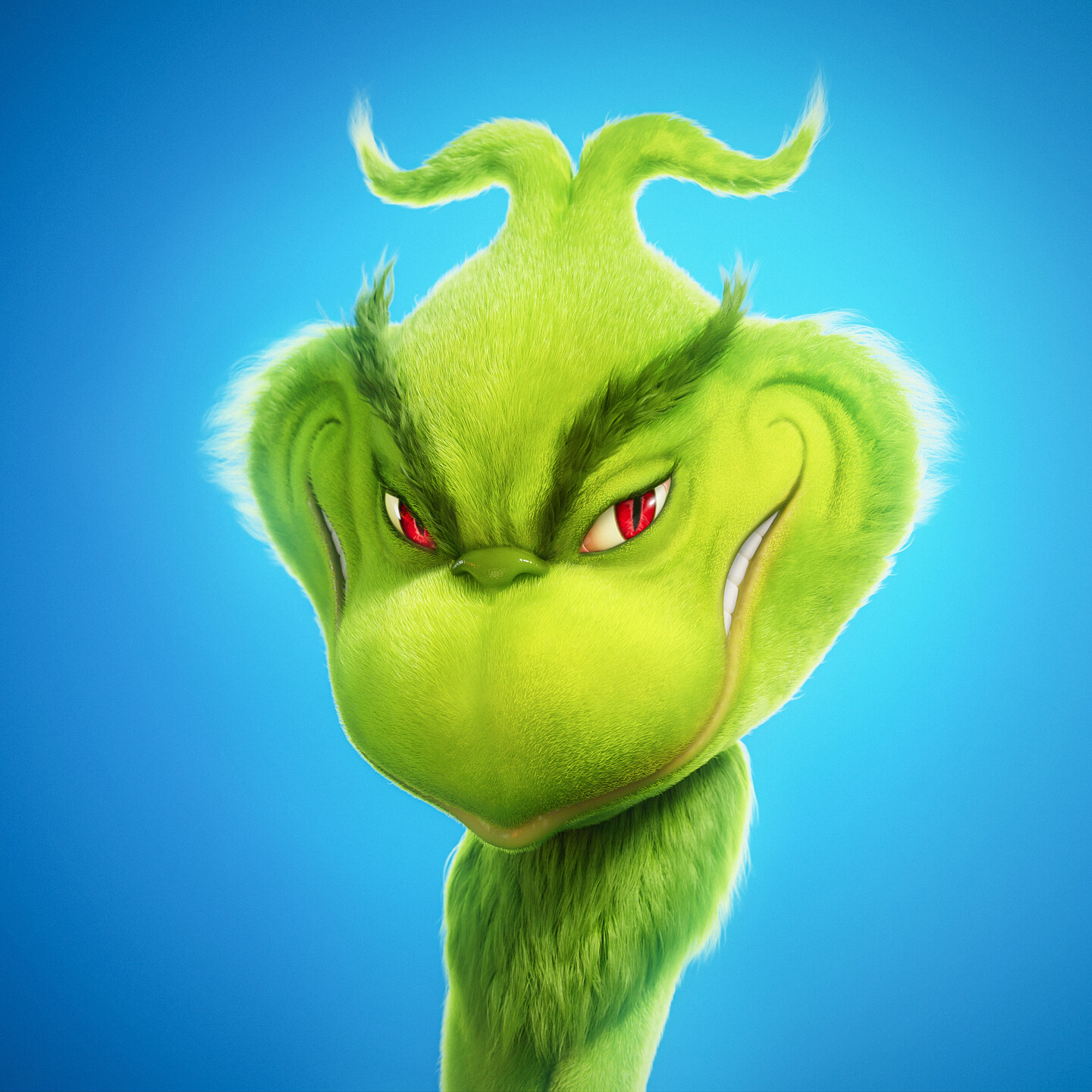 The Grinch Cartoon Smile