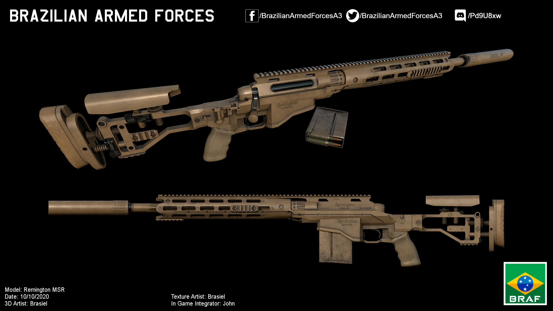 Artstation Remington Msr Guilherme Brasiel Artstation Remington Msr Guilherme Brasiel