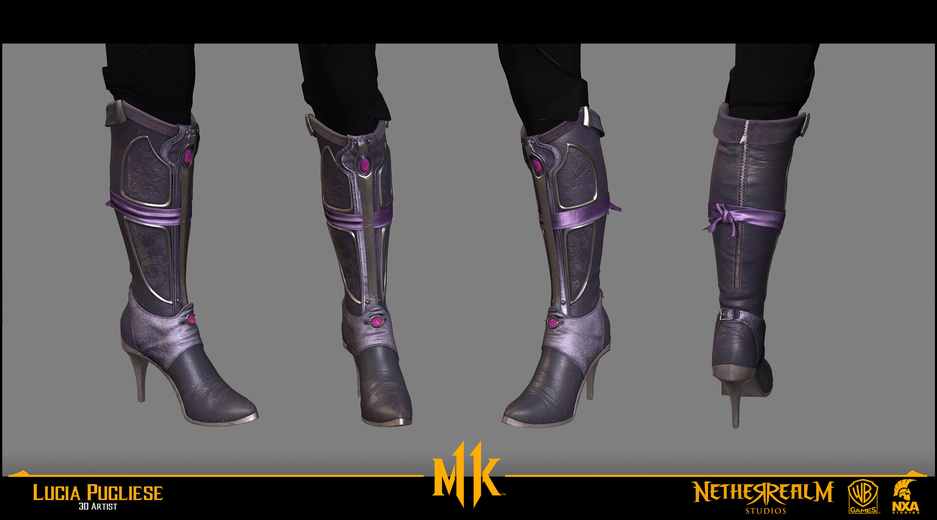 Lucia Pugliese - Mortal Kombat 11: Sindel & Aftermath gears