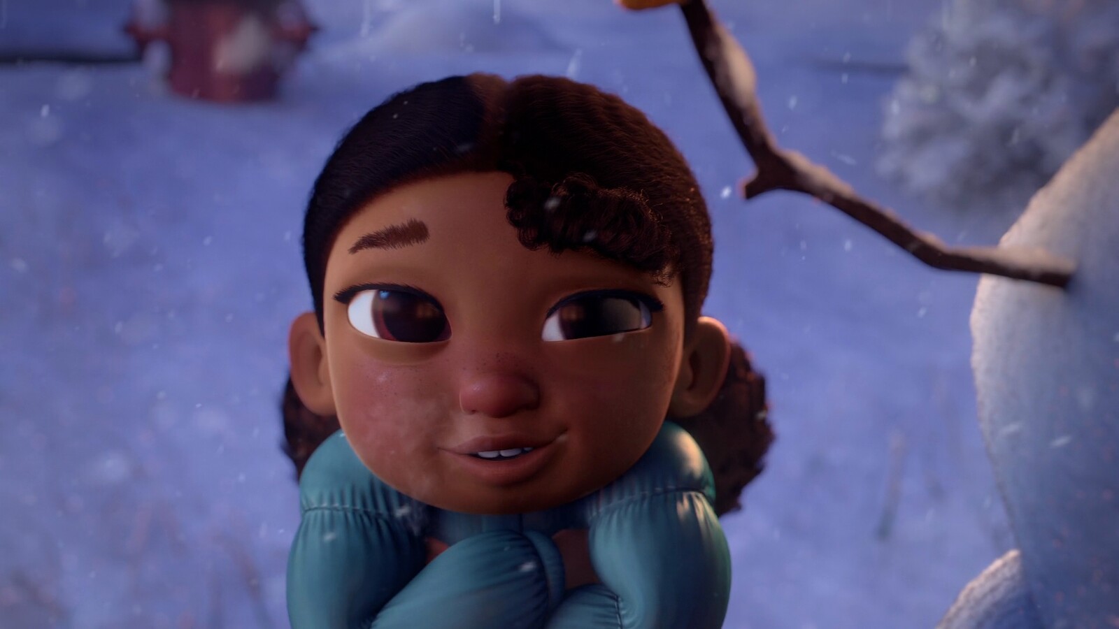 Set and Snowbuddy Shading, Textures and Shot Lighting 07