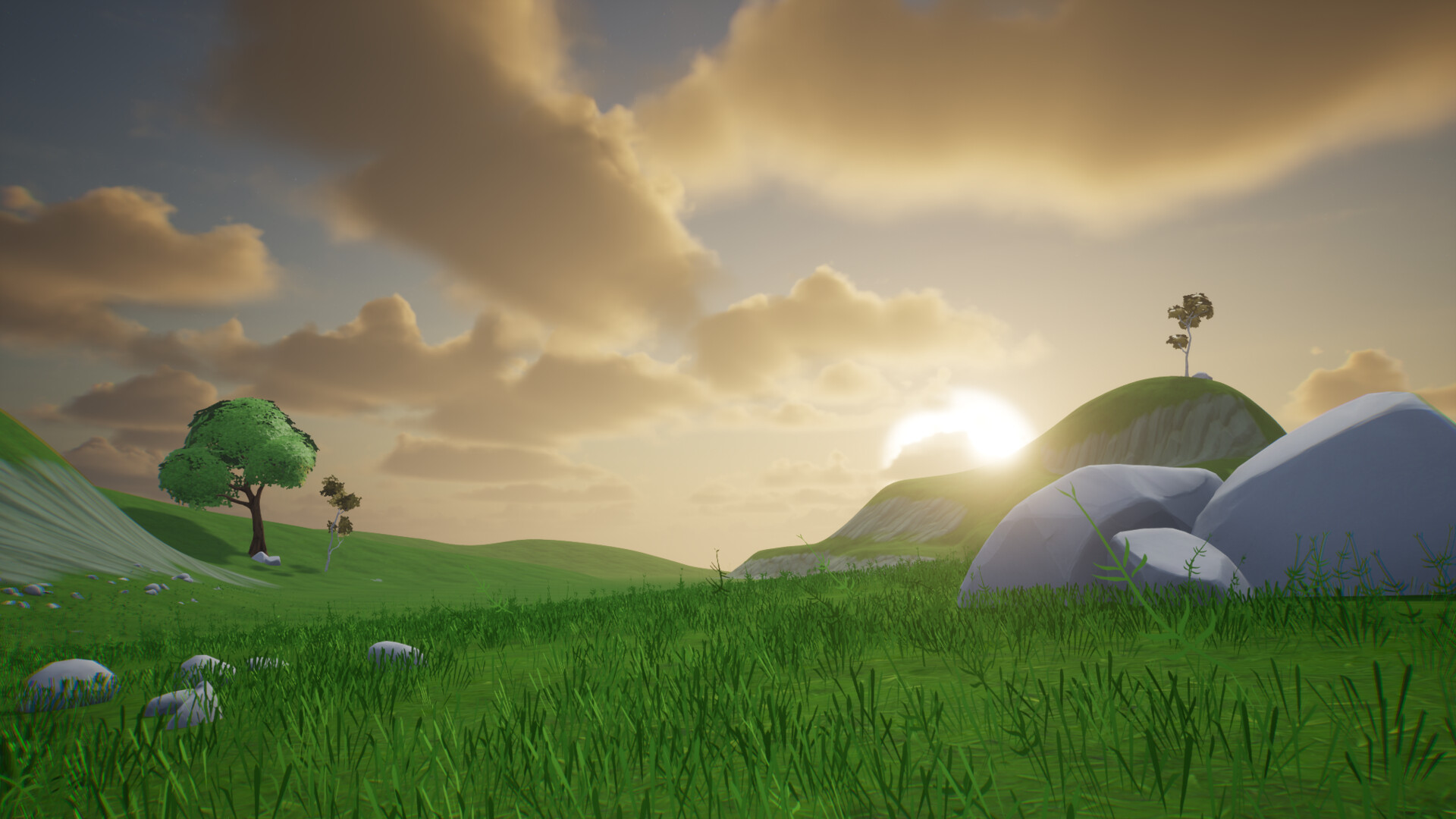 ArtStation - Fortnite Sunny Environment