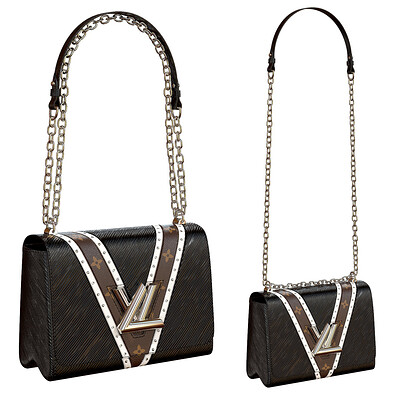 Louis Vuitton Bag Keepall Bandouliere 45 - 3D model by 3DMonk